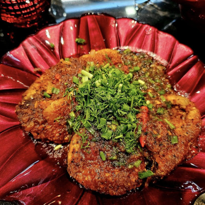 Đĩa IVV MAGNOLIA 41cm đỏ Hàng chính hãng