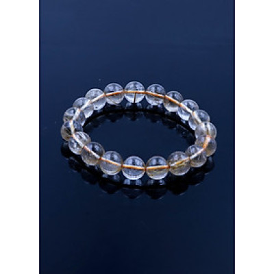 Vòng thạch anh tóc vàng by Anqlo Lusso 10mm-5A