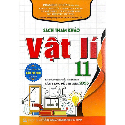 Bộ Sách Tham Khảo Toán + Vật Lí + Hóa Học 11 (Dùng Chung Cho Các Bộ SGK Hiện Hành) (Bộ 3 Cuốn) - HA