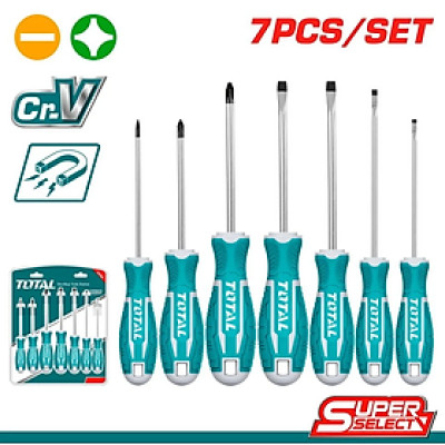 BỘ 7 TUA VÍT TOTAL THT2506072 - HÀNG CHÍNH HÃNG