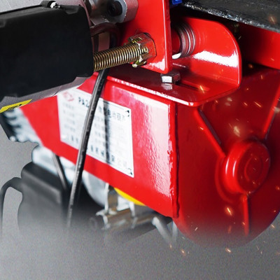 Bộ Tời Điện Kèm Rùa ABG PA400 (200/400kg) 30 Mét - Giúp Máy Tời Treo Nâng Hạ Vật Nặng Dễ Dàng Trong Nhà Xưởng Công Nghiệp Và Đời Sống, Nâng Kéo Linh Hoạt, Hiệu Quả Cao - Hàng Chính Hãng