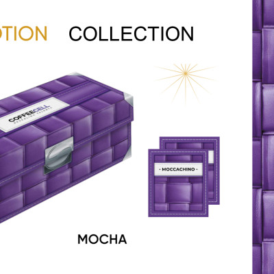 Combo 5 Gói Cà Phê Mocha Với Nhân Sâm Trắng Thượng Hạng COFFEECELL (5 gói x 15g) - Cà phê Arabica từ Brazil, Vị Socola tinh tế, Khơi nguồn cảm hứng - Hàng Chính Hãng