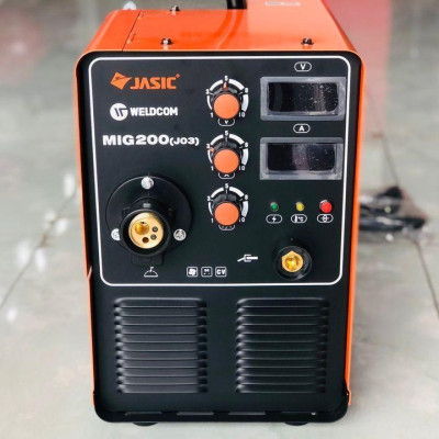 MÁY HÀN BÁN TỰ ĐỘNG MIG200 J03 (ĐẦU CẤP DÂY LIỀN, 220V) JASIC - HÀNG CHÍNH HÃNG