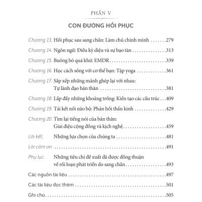 Sang Chấn Tâm Lý - Hiểu Để Chữa Lành - Bessel Van Der Kolk, M.D