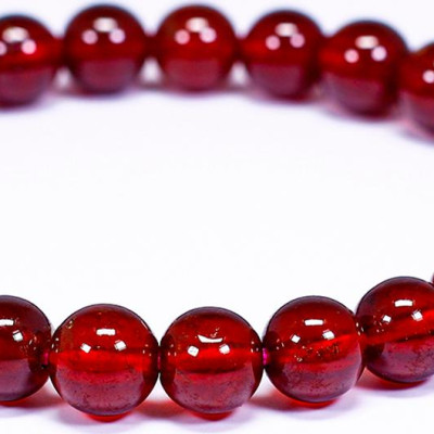 Vòng tay đá Garnet VIP mệnh hỏa, thổ - Ngọc Quý Gemstones