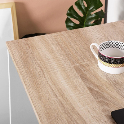 Bàn vi tính nhỏ bằng gỗ công nghiệp SMLIFE Deepak