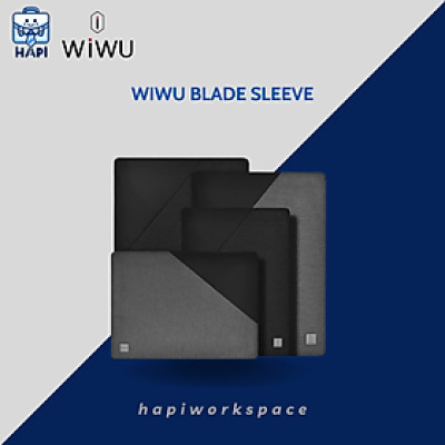 Túi bảo vệ laptop hàng chính hãng WiWU Blade Sleeve Wi-BS, siêu mỏng, chống thấm nước