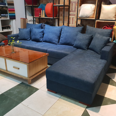 Ghế Sofa  Hiện Đại Phòng Khách - Bộ Salon Bọc Vải Hàn Quốc - Sản Xuất Theo Tiêu Chuẩn Xuất Khẩu