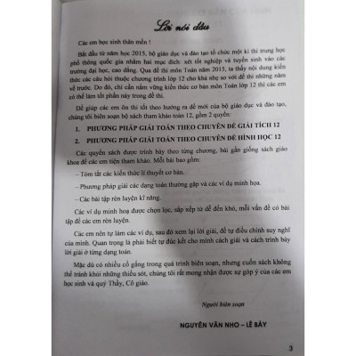 Sách - Phương Pháp Giải Toán Chuyên Đề Hình Học 12 (HA-MK1)