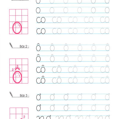 Tập Tô Tập Ghép Vần - Tập 1