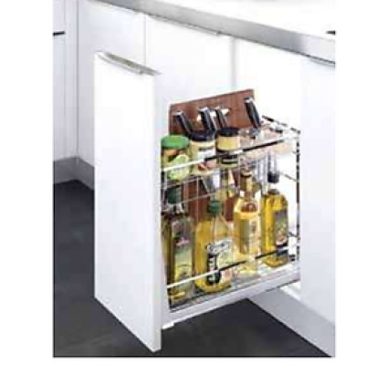 GIÁ DAO THỚT CHAI LỌ ĐA NĂNG NAN DẸT INOX SUS304HL EURONOX EU2.30.304 - HÀNG CHÍNH HÃNG