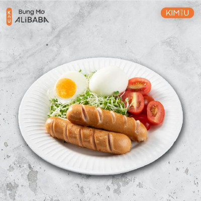 Xúc Xích Ức Gà Xông Khói Hàn Quốc Ăn Liền Healthy Tăng Cơ Giảm Cân - Gói 100g