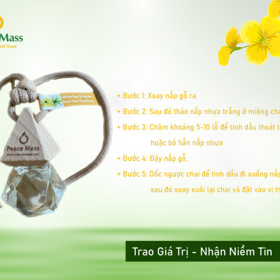 Tinh Dầu Tự Nhiên Peace Mass Ngọc Lan Tây 8ml