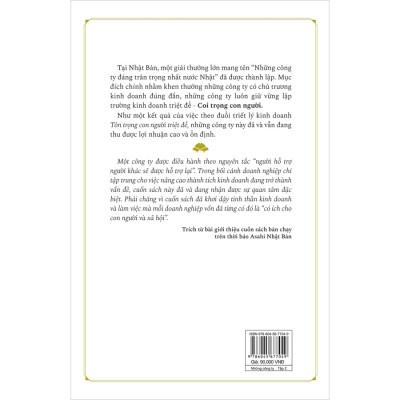 Những Công Ty Đáng Trân Trọng Nhất Nước Nhật (Tập 2)