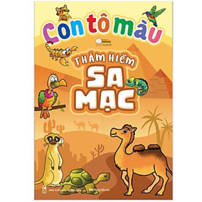 Sách - Con Tô Màu Thám Hiểm Sa Mạc - Megabook