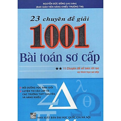  23 Chuyên Đề Giải 1001 Bài Toán Sơ Cấp (tập 2)