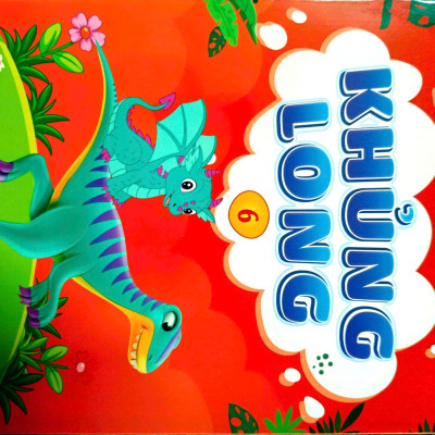 Combo Tô Màu Khủng Long - Bộ 6 Cuốn