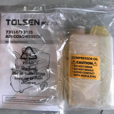 MÁY NÉN KHÍ 50L 1.800W 2.5.HP TOLSEN 73115 (SIÊU ÊM, SIÊU BỀN)- HÀNG CHÍNH HÃNG