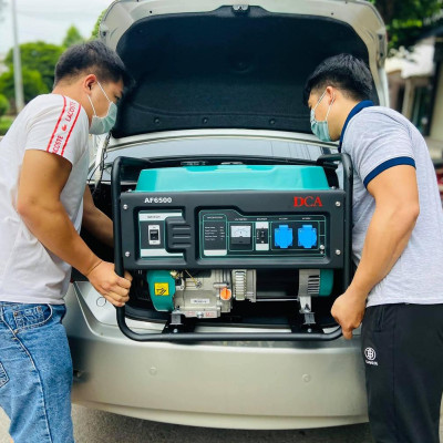 MÁY PHÁT ĐIỆN XĂNG 188F, 389CC DCA AF6500 - HÀNG CHÍNH HÃNG