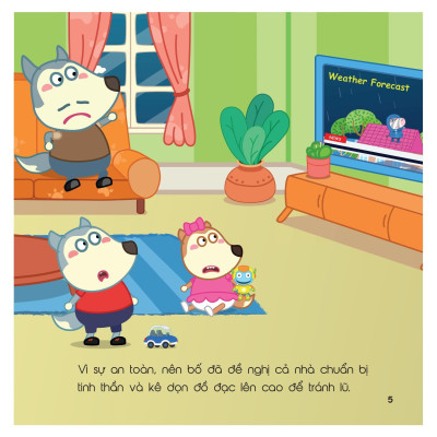 Kỹ Năng Sống - Cùng Wolfoo Rèn Kỹ Năng An Toàn - Khi Xảy Ra Lũ Lụt - Bản Quyền