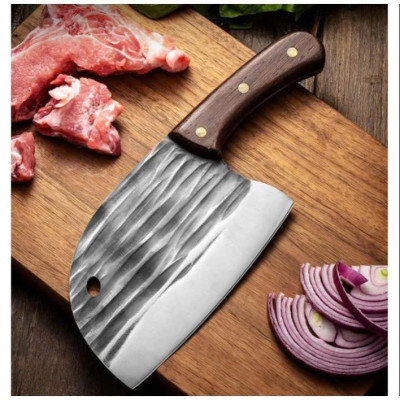 Dao chặt xương nhà bếp cao cấp Vân Búa Nhật Bản - Dao Chặt hầm hố nhật bản thiết kế thép không gỉ chuyên dùng để chặt