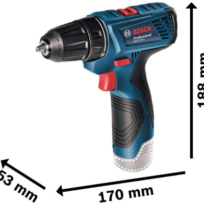 MÁY KHOAN VẶN VÍT PIN 12V BOSCH GSR 120-LI GEN II - HÀNG CHÍNH HÃNG