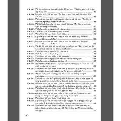 Sách - 199 BÀI TẬP LÀM VĂN CHỌN LỌC 5 (Dùng chung cho các bộ SGK hiện hành) (HA-MK)