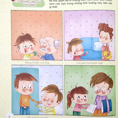 Kỹ Năng Cho Trẻ Từ 3 Đến 6 Tuổi - Dạy Con Học Lễ Giáo - Lớp Mầm 1 (Tái Bản)