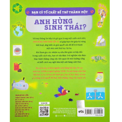 Tủ Sách Giáo Dục Stem: Anh Hùng Sinh Thái Tập Sự