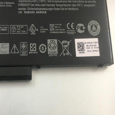 Pin Tương Thích Cho Laptop Máy Dell Latitude 5270 5470 5570 - 62Wh- - Original - Hàng Nhập Khẩu New Seal TEEMO PC TEBAT231