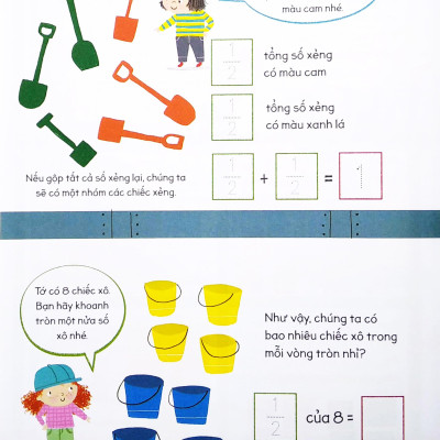 Tớ Đến Với Toán Học: Làm Quen Với Phân Số