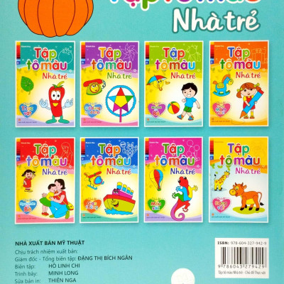 Tập Tô Màu Nhà Trẻ - Thực Vật (2022)