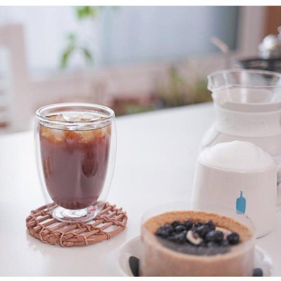 Bộ 2 cốc (ly) thủy tinh 2 lớp Bodum Pavina 4560-10, dung tích 450ml | Hàng chính hãng