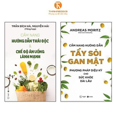 Combo Cẩm nang hướng dẫn thải độc và tẩy sỏi gan mật - Bản Quyền