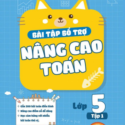 Sách - Bài Tập Bổ Trợ Nâng Cao Toán Lớp 5 - Tập 1