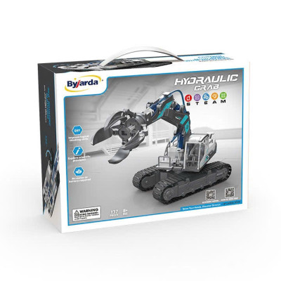 BYJARDA - GC0104 - Cần Cẩu Gắp Thủy Lực (137 Chi tiết)