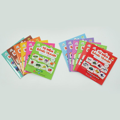 Combo 1 (6 tập): Từ điển bằng tranh dành cho trẻ em