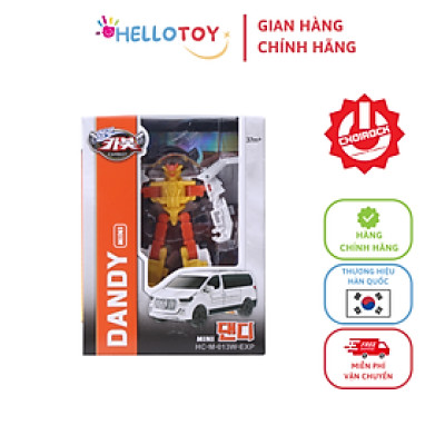  Đồ Chơi Mô Hình Lắp Ráp Xe Hơi Biến Hình HELLO CARBOT Mini Dandy 64/120 