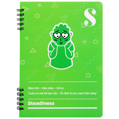 Sổ Lò Xo Note DISC? A5 - Kẻ Ngang - 160 Trang 80gsm - The Sun - S