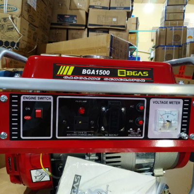 MÁY PHÁT ĐIỆN CHẠY XĂNG BGAS (1200W)  BGA1500- HÀNG CHÍNH HÃNG