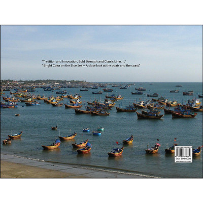 Sách - Classic Wooden Fishing Boats Of The Vietnamese Coast - Thuyền Cá Việt Nam - NXB Phụ Nữ
