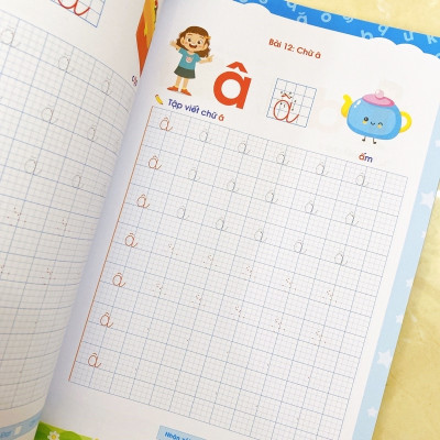 Sách - Bé Khởi Đầu Tập Viết - dành cho trẻ 4 - 6 tuổi