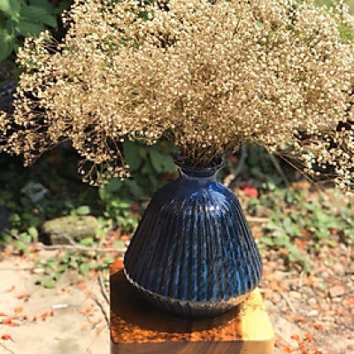 Lọ hoa gốm sứ Bát Tràng cao cấp men hoả biến cao 30cm