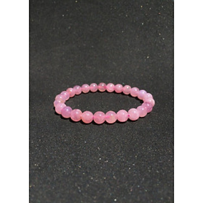 Vòng tay thạch anh hồng đậm