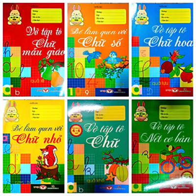 Combo Bộ Sách Bé Tự Tin Vào Lớp Một - Bộ 6 Cuốn + Tặng Kèm 01 Bút Chì Xinh Xắn