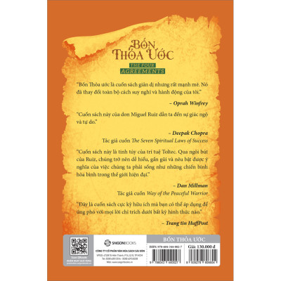 Bốn Thỏa Ước - Bí quyết sống tự do, bình an, hạnh phúc giữa thế giới bất định