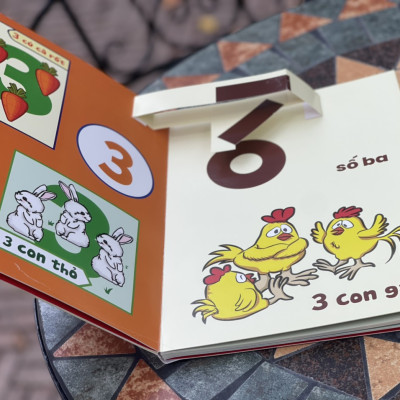 [Sách Pop-up dựng hình in màu toàn bộ] BÉ VUI HỌC SỐ - Trường Phương books – Nxb Thế giới