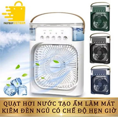 CÂY QUẠT PHUN SƯƠNG 5 ĐẦU PHUN SIÊU MÁT LẠNH THUẬN TIỆN CHO MỌI GIA ĐÌNH