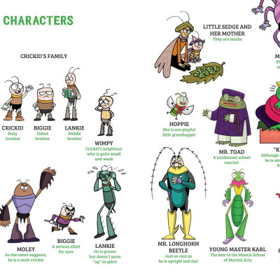 Sách - Adventures Of Crickid - Tập 1