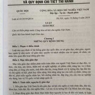 Cẩm nang công tác thanh tra, kiểm tra, xử lý các hành vi vi phạm đạo đức trong giáo dục và phòng chống tham nhũng tiêu cực, hướng dẫn công tác thi đua khen thưởng trong các cơ sở giáo dục